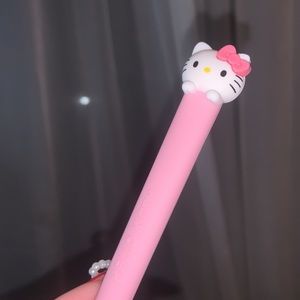 Never used before PINK hello kitty gel pen